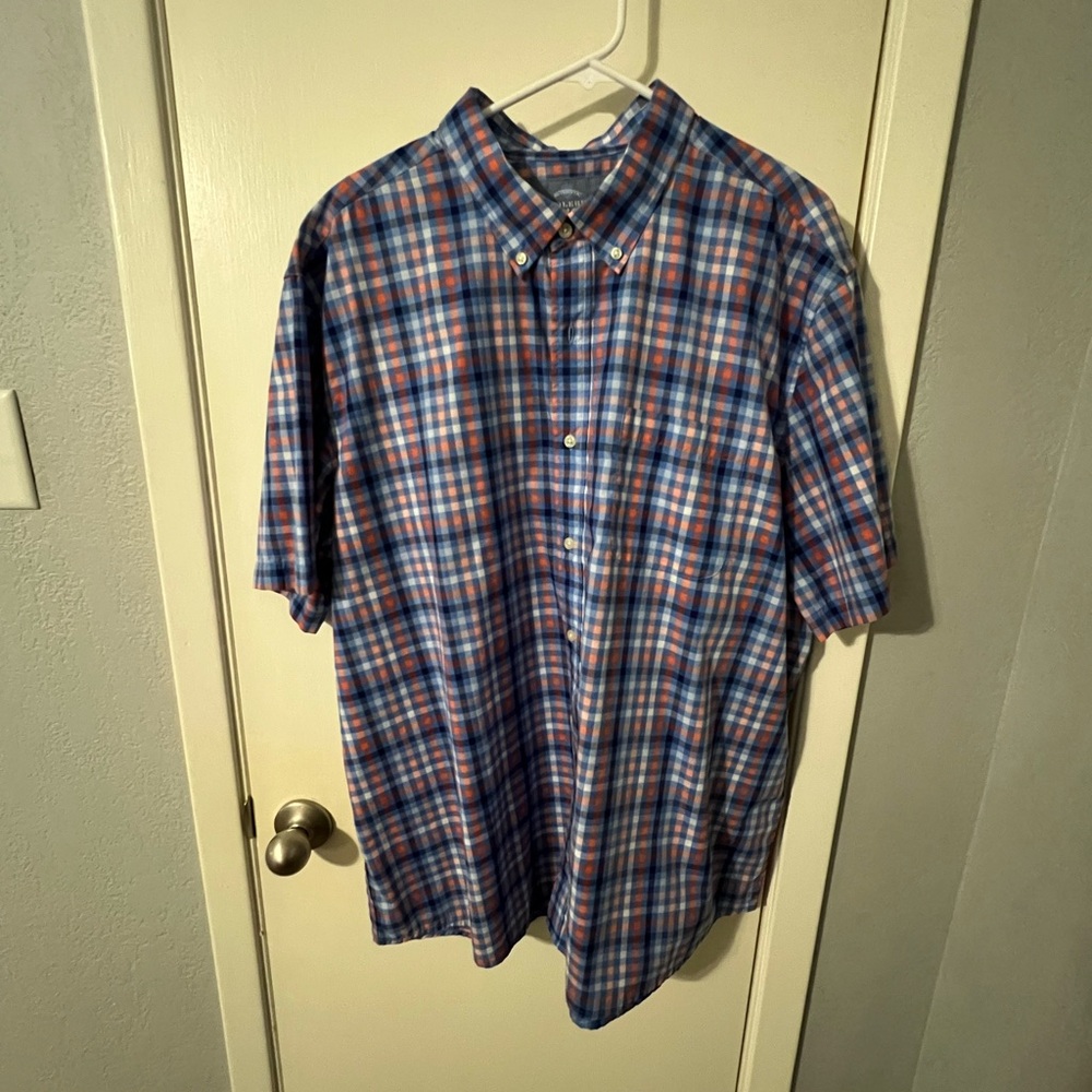 Men’s Wrinkle Free Saddlebred button down shirt Size XXL